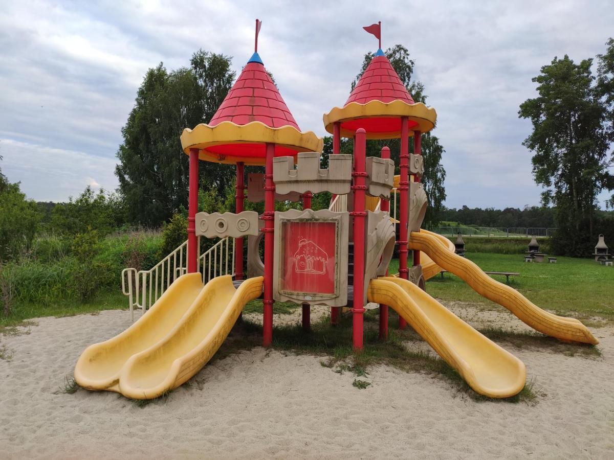 Miodowa Sadyba Domki Caloroczne Kluczbork Ligota Zamecka Kültér fotó