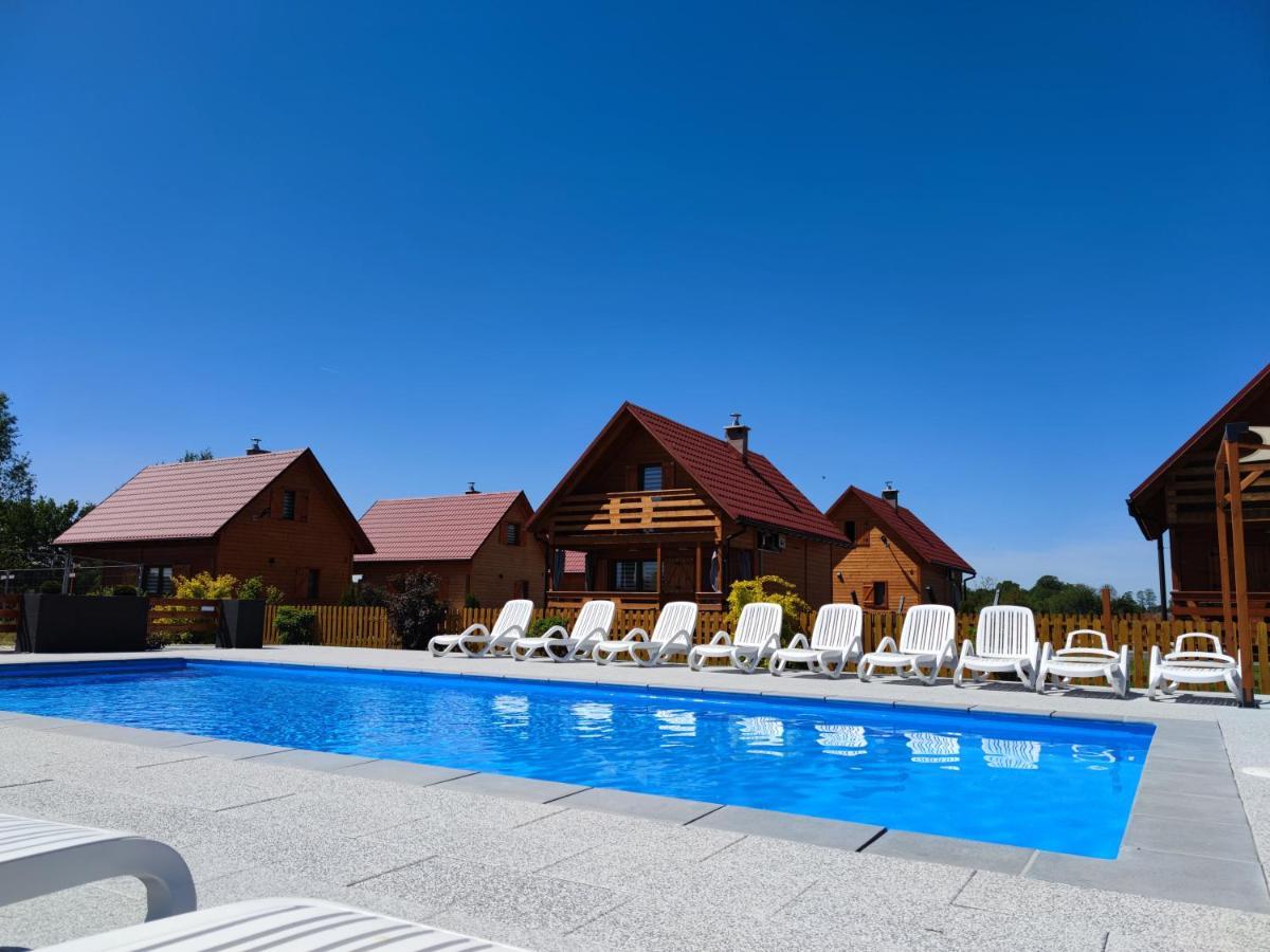 Miodowa Sadyba Domki Caloroczne Kluczbork Ligota Zamecka Kültér fotó