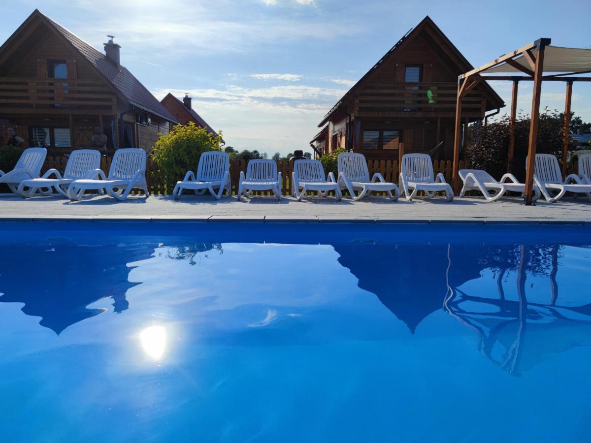 Miodowa Sadyba Domki Caloroczne Kluczbork Ligota Zamecka Kültér fotó