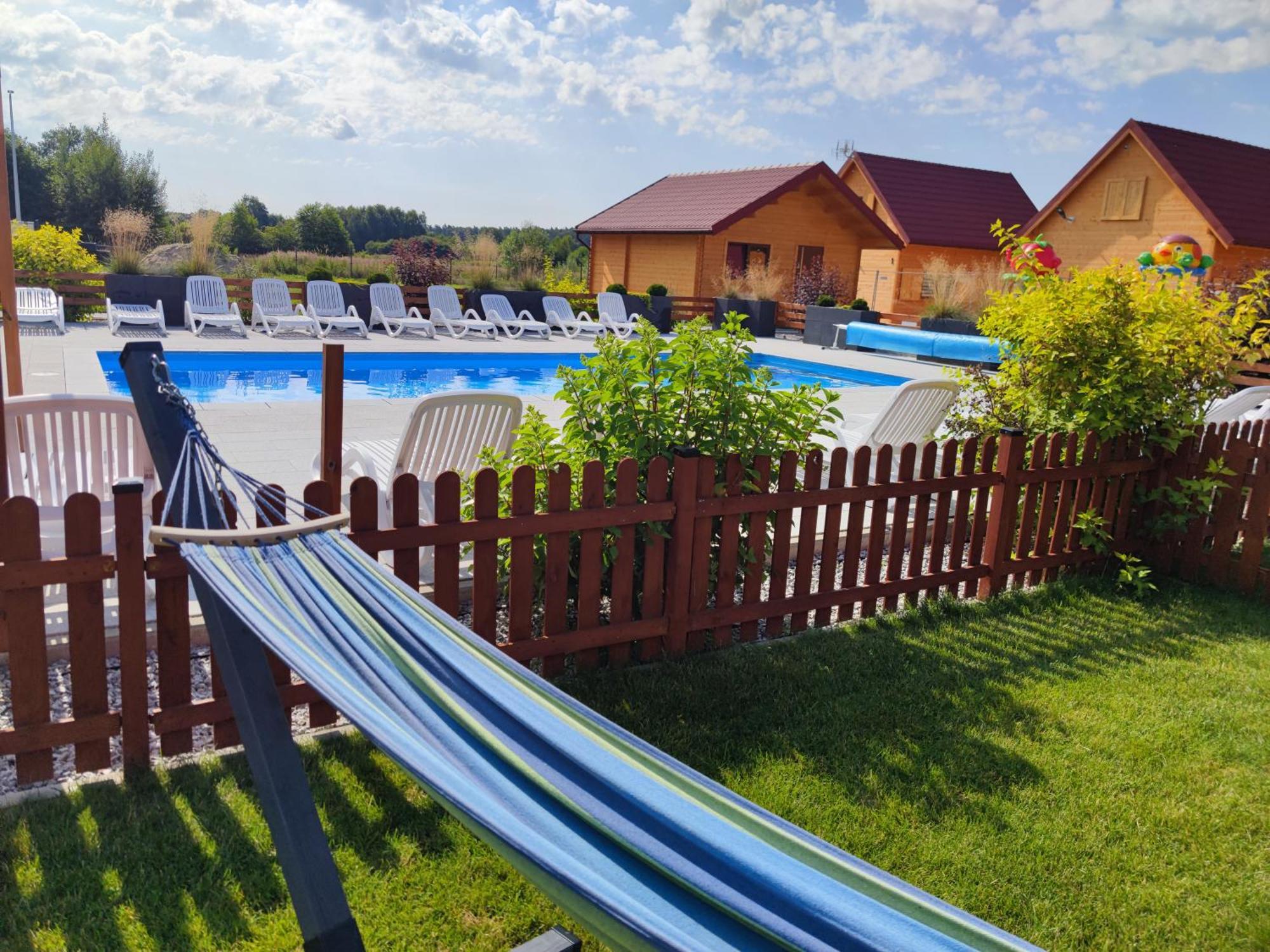 Miodowa Sadyba Domki Caloroczne Kluczbork Ligota Zamecka Kültér fotó