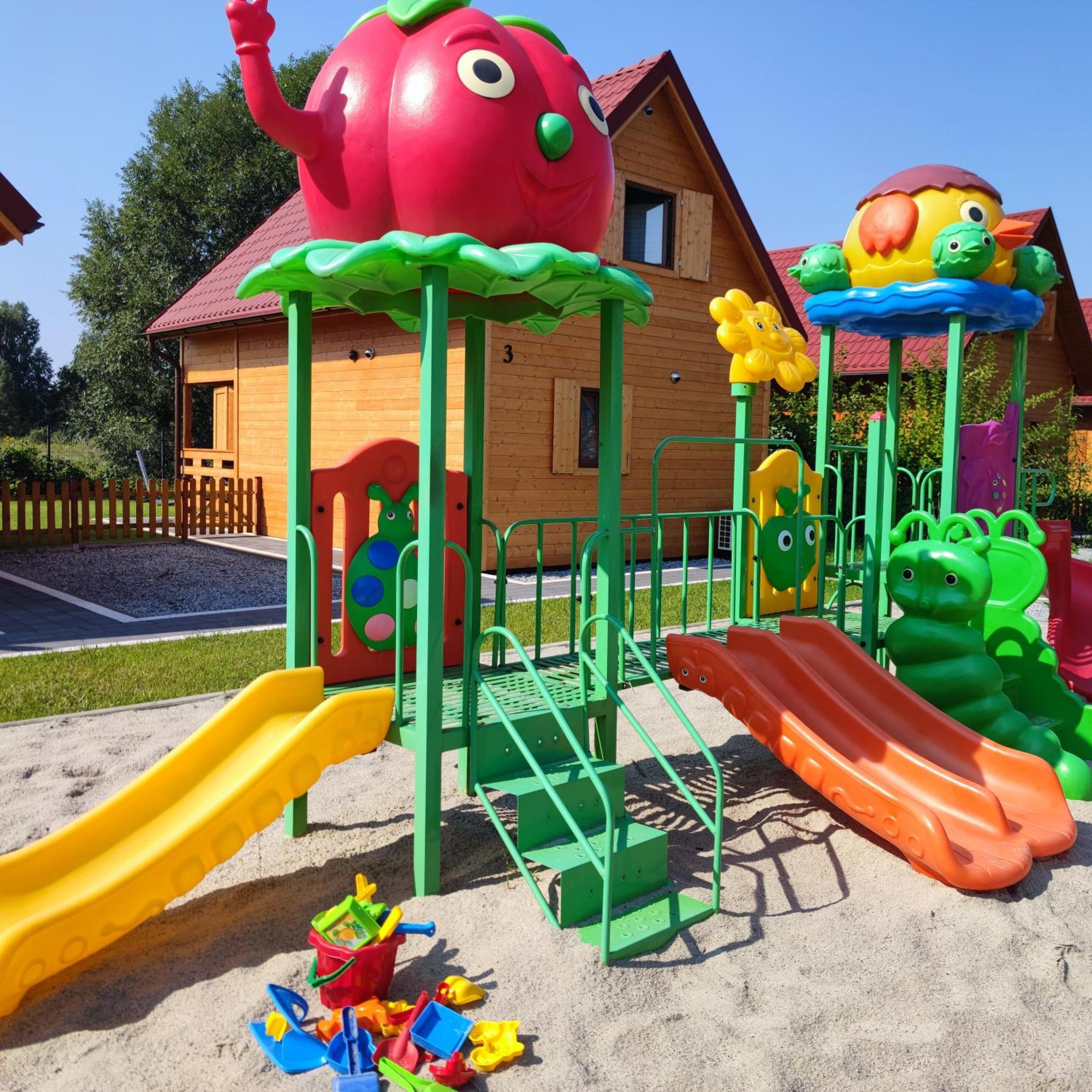 Miodowa Sadyba Domki Caloroczne Kluczbork Ligota Zamecka Kültér fotó