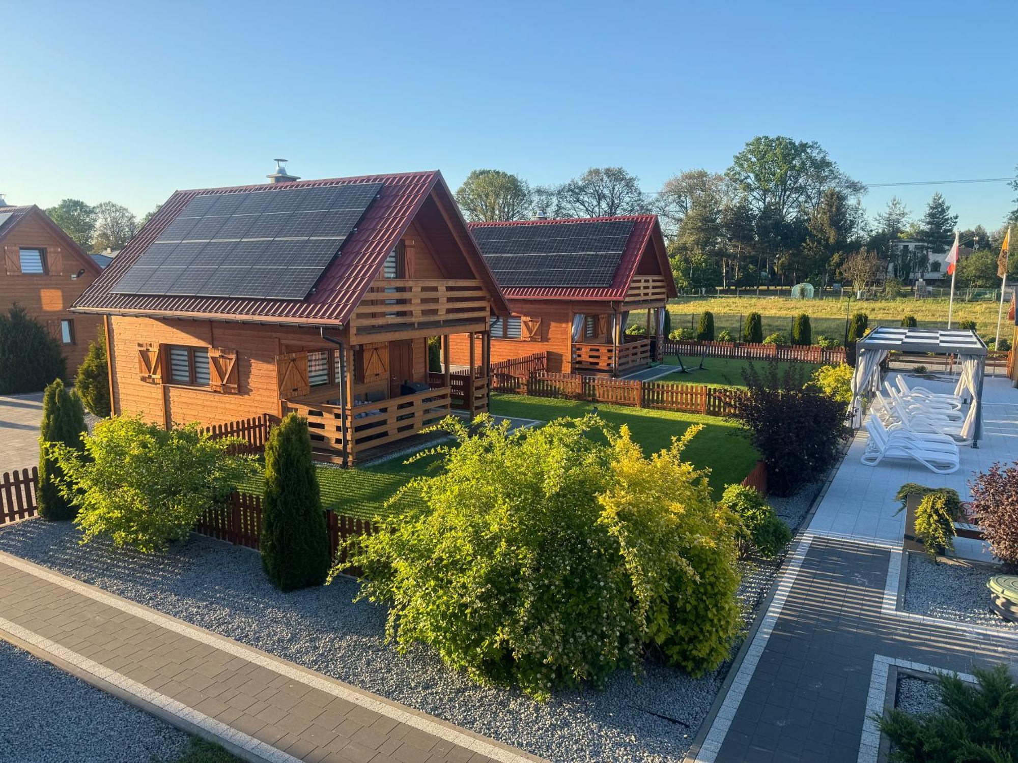 Miodowa Sadyba Domki Caloroczne Kluczbork Ligota Zamecka Kültér fotó