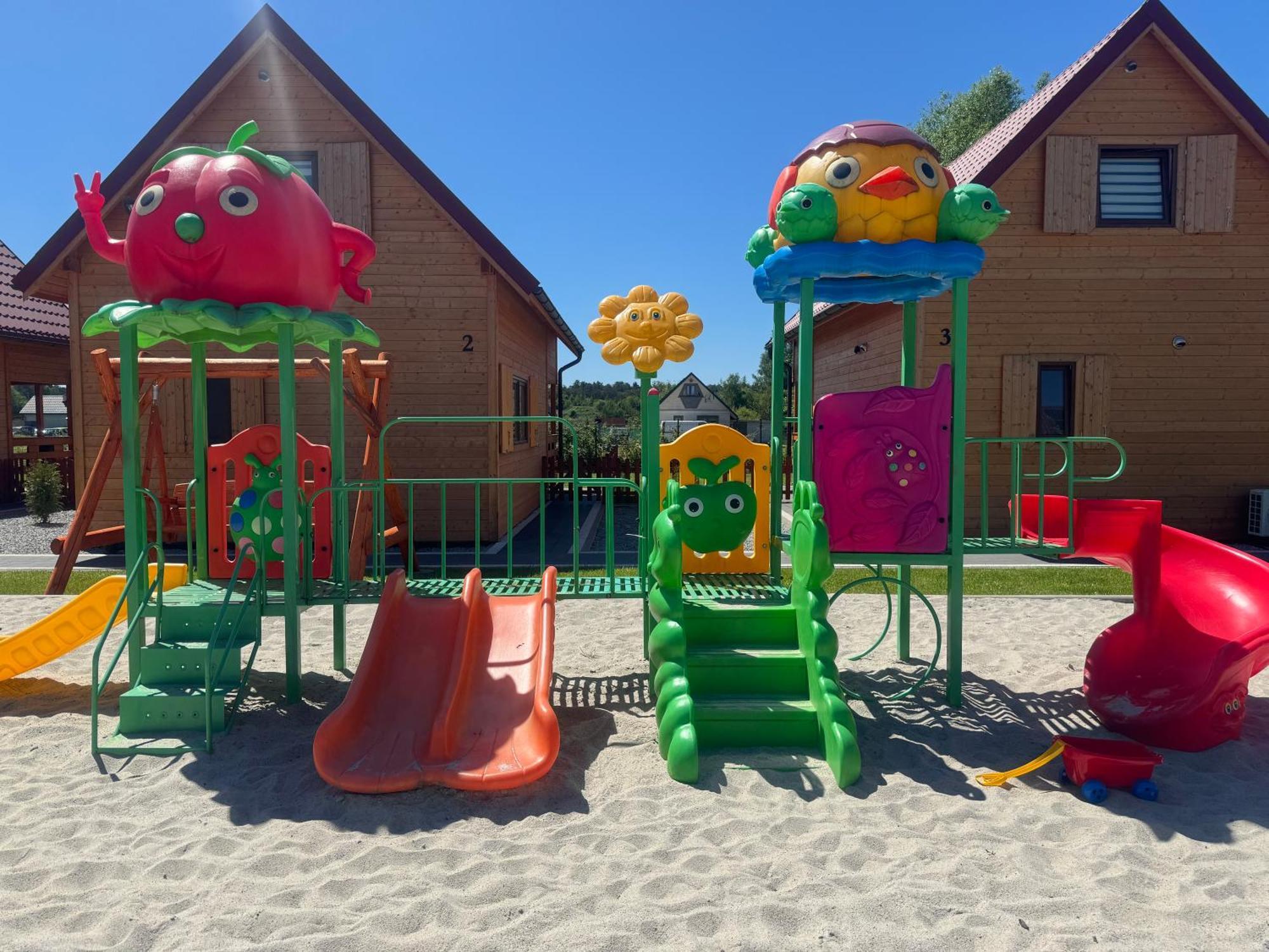 Miodowa Sadyba Domki Caloroczne Kluczbork Ligota Zamecka Kültér fotó