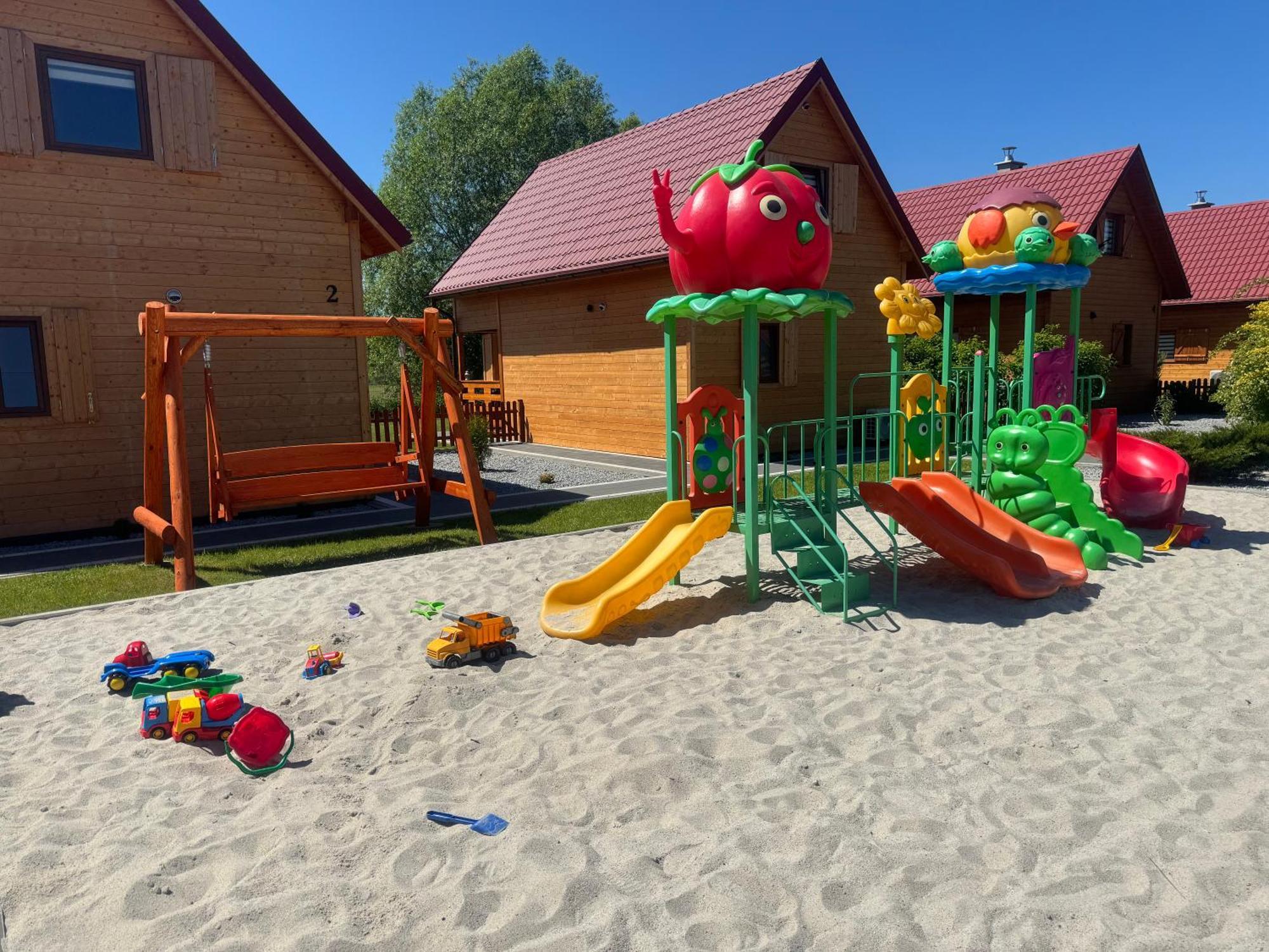 Miodowa Sadyba Domki Caloroczne Kluczbork Ligota Zamecka Kültér fotó