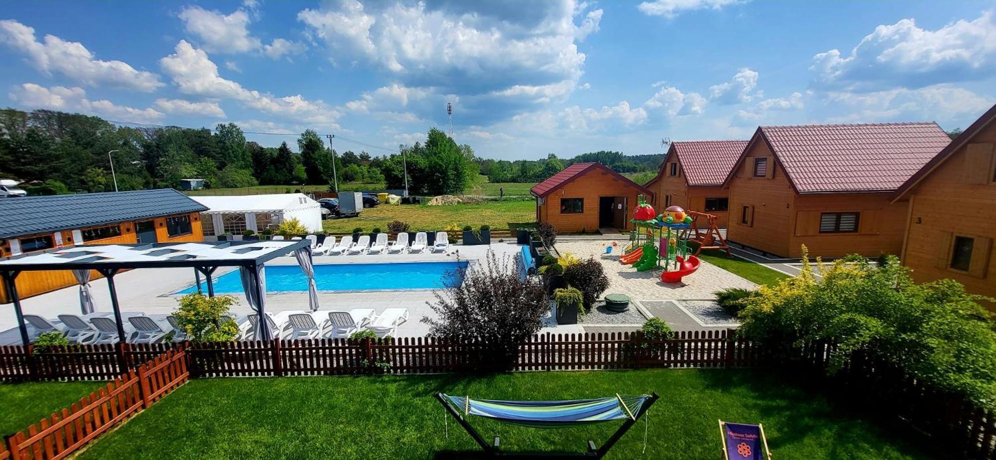 Miodowa Sadyba Domki Caloroczne Kluczbork Ligota Zamecka Kültér fotó